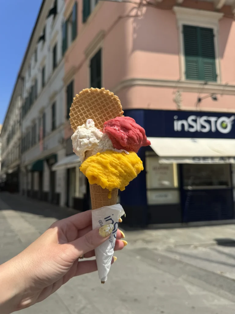 gelato tre gusti